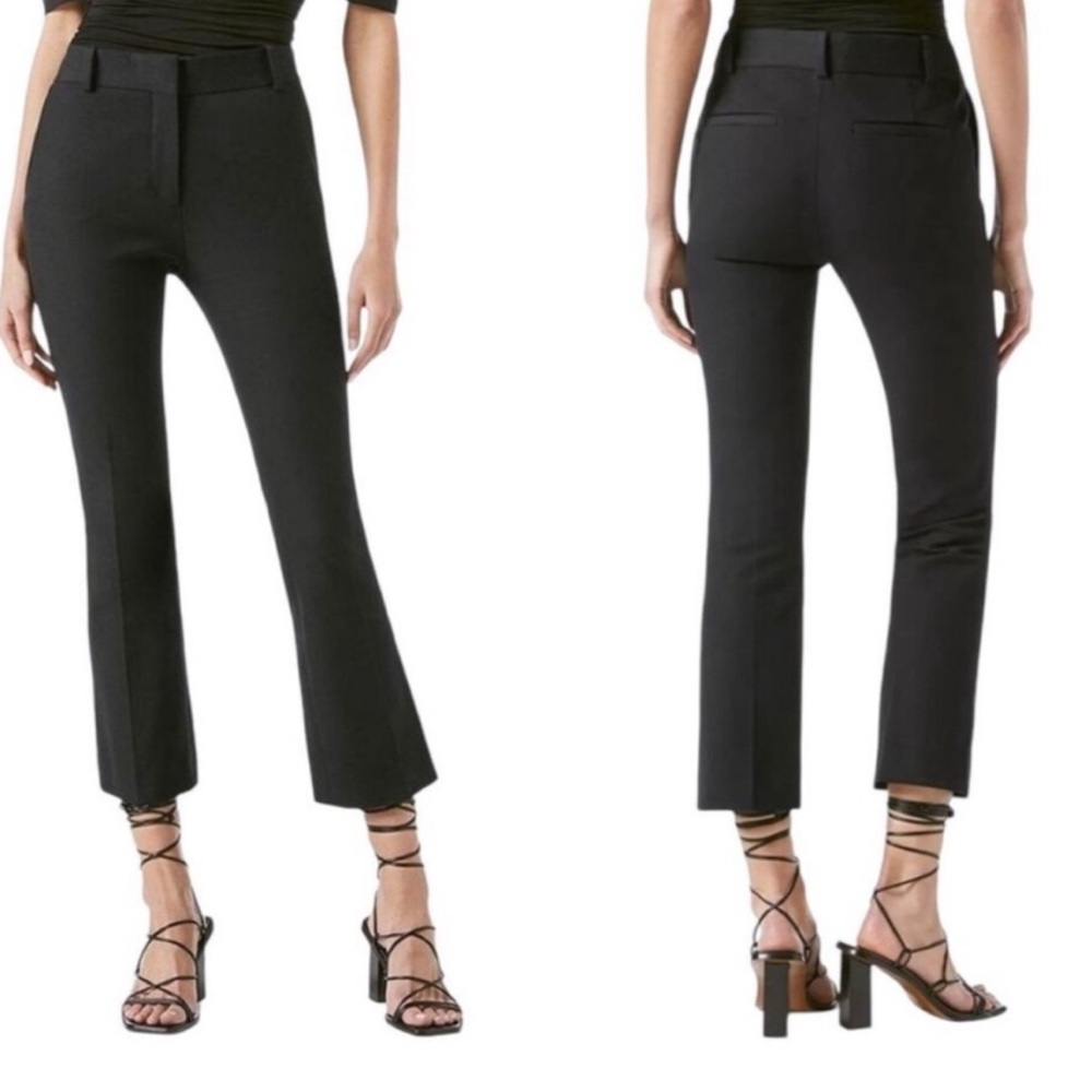 Frame Le Crop Mini Boot Black Trouser